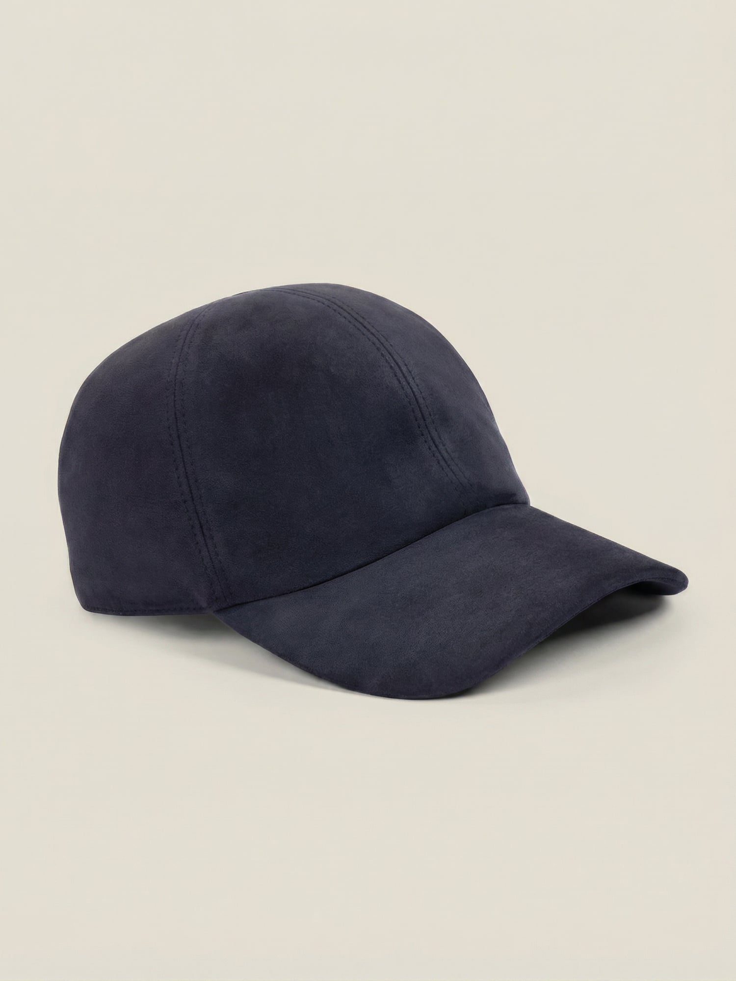 Men's Luxury Suede Baseball Caps | Luca Faloni