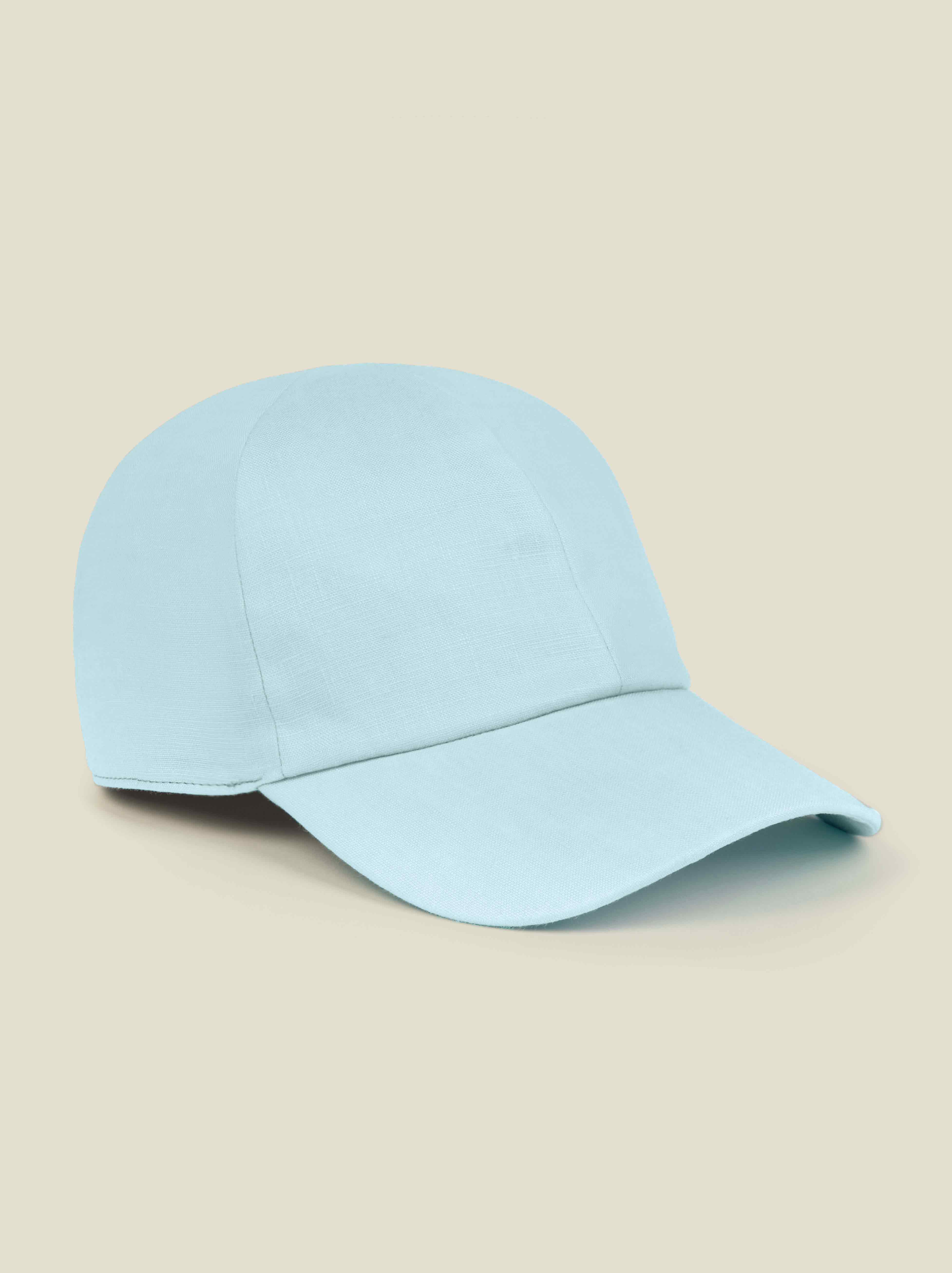 Luca Faloni Baseball Cap In Aquamarine