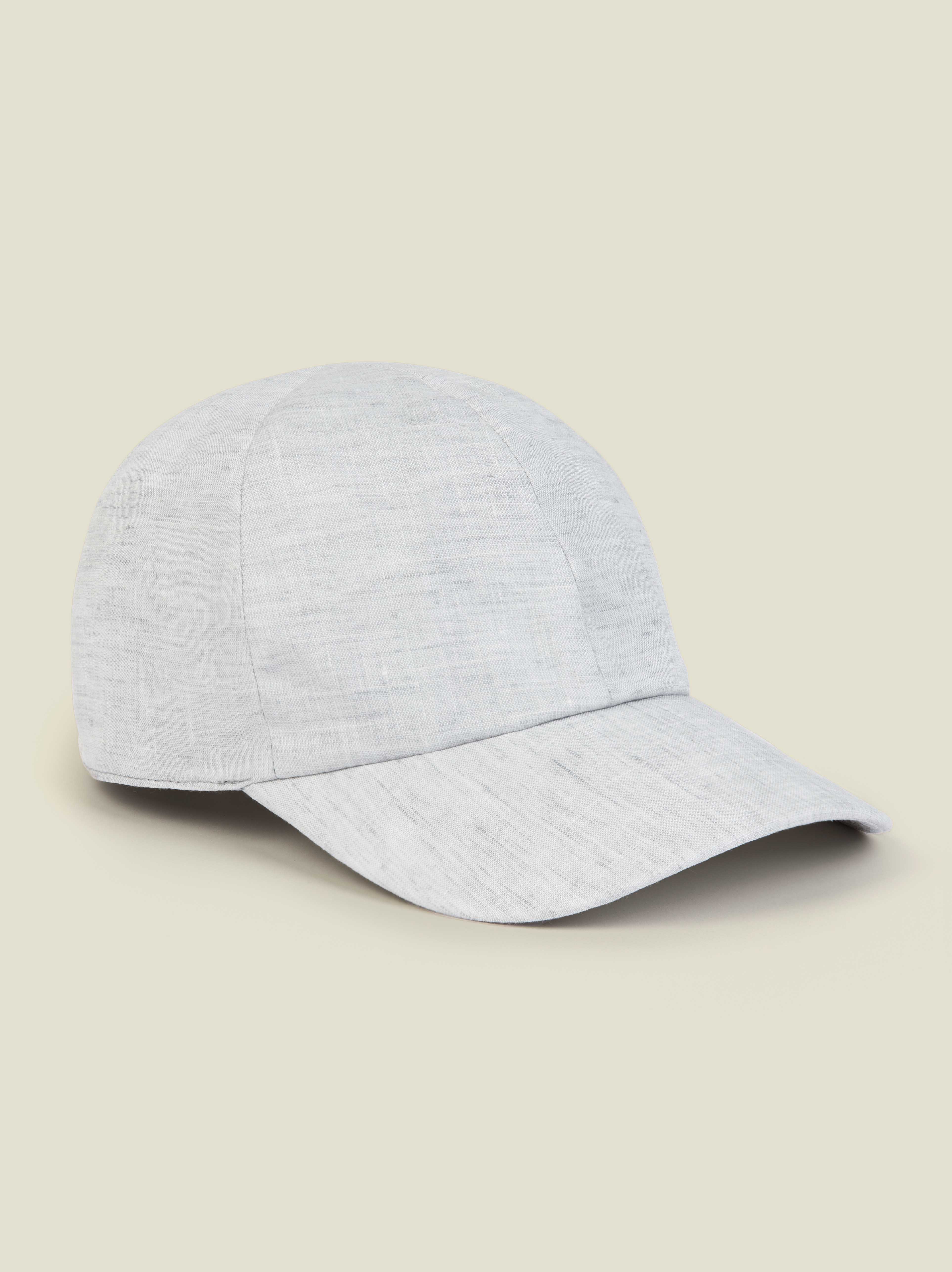 Luca Faloni Baseball Cap In Light Grey