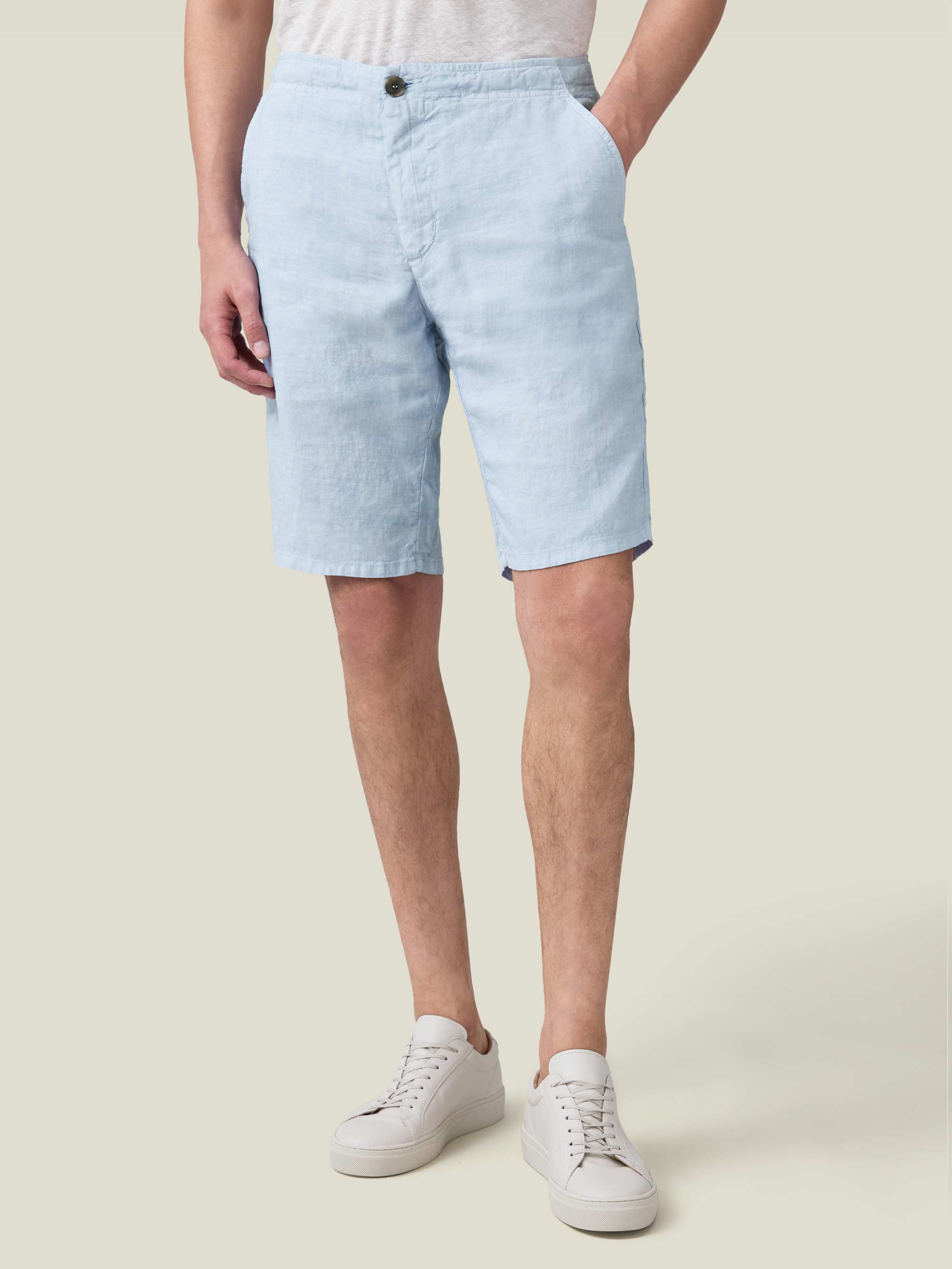 Luca Faloni Bermuda Shorts In Light Blue