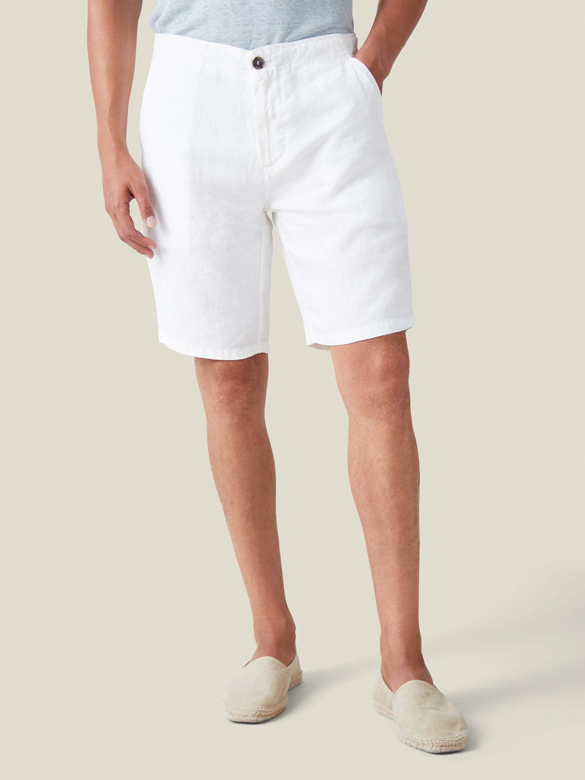 Luca Faloni Bermuda Shorts In White