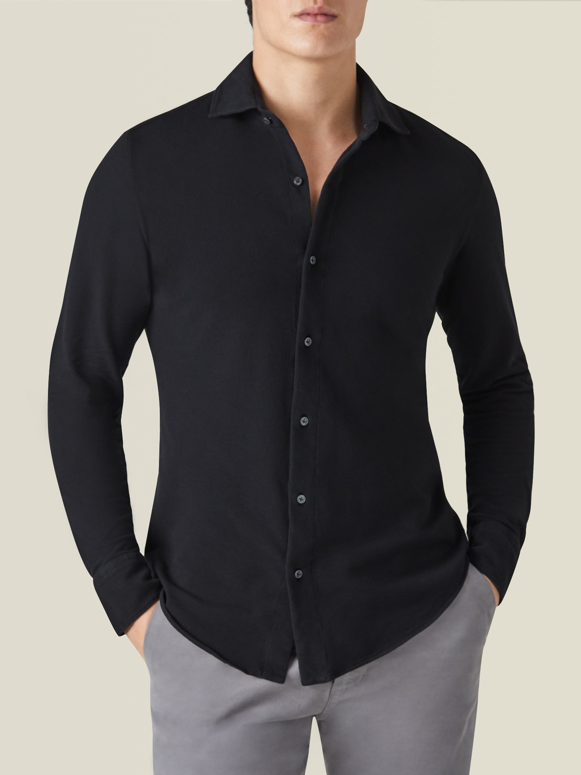 Luca Faloni Siena Shirt In Black