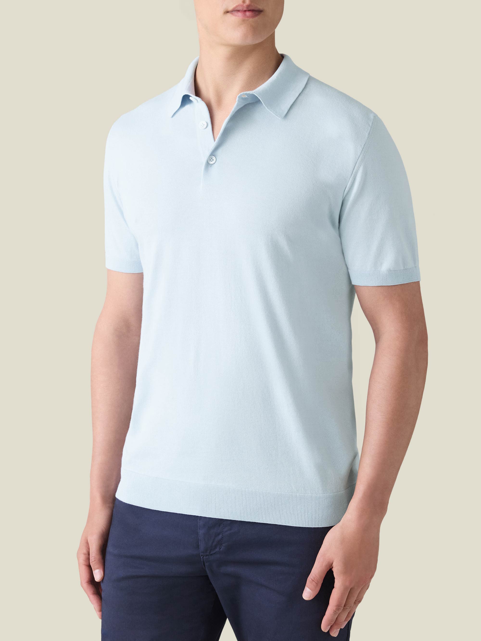 Luca Faloni Knitted Polo